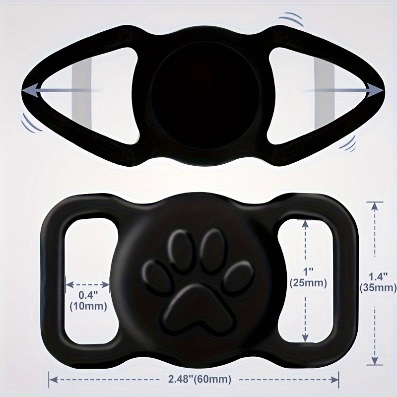 JOYTALE 2pcs Dog Collar Holder for AirTag