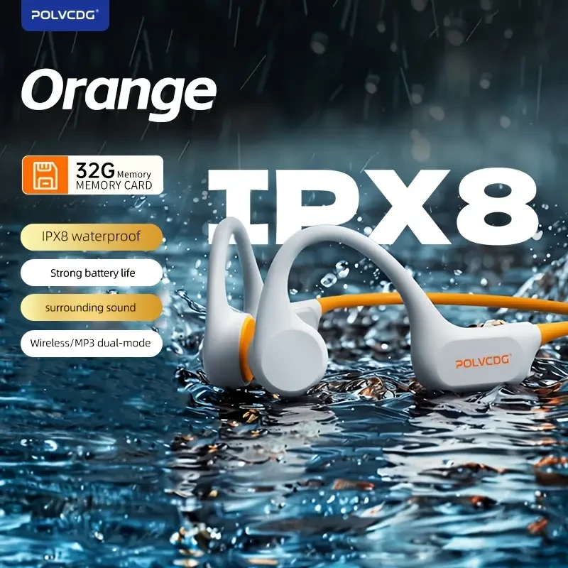 POLVCDG Audio X13 Wireless Bone Conduction Headphones
