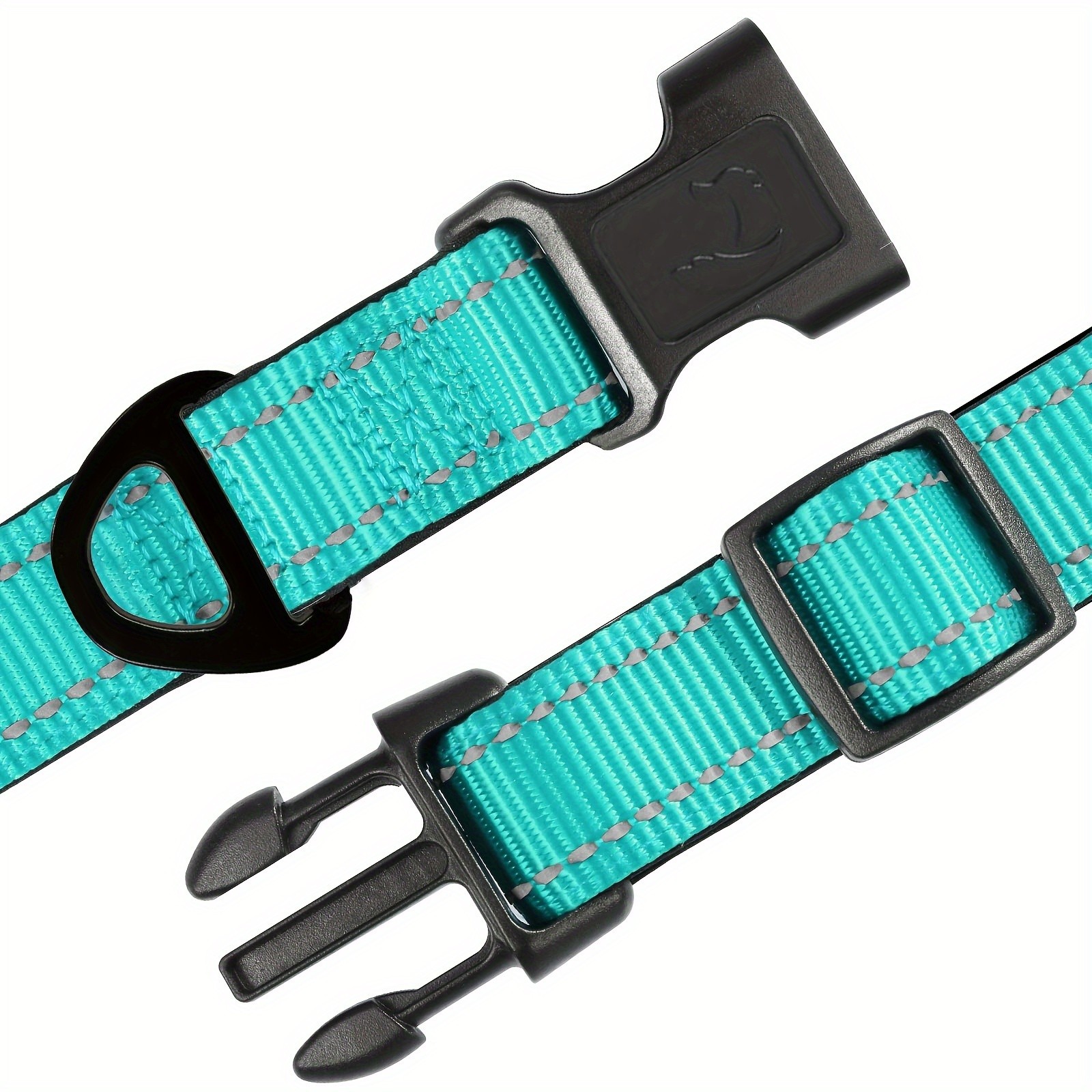 TAGLORY Reflective Safety Leash and Adjustable Comfort Collar Set
