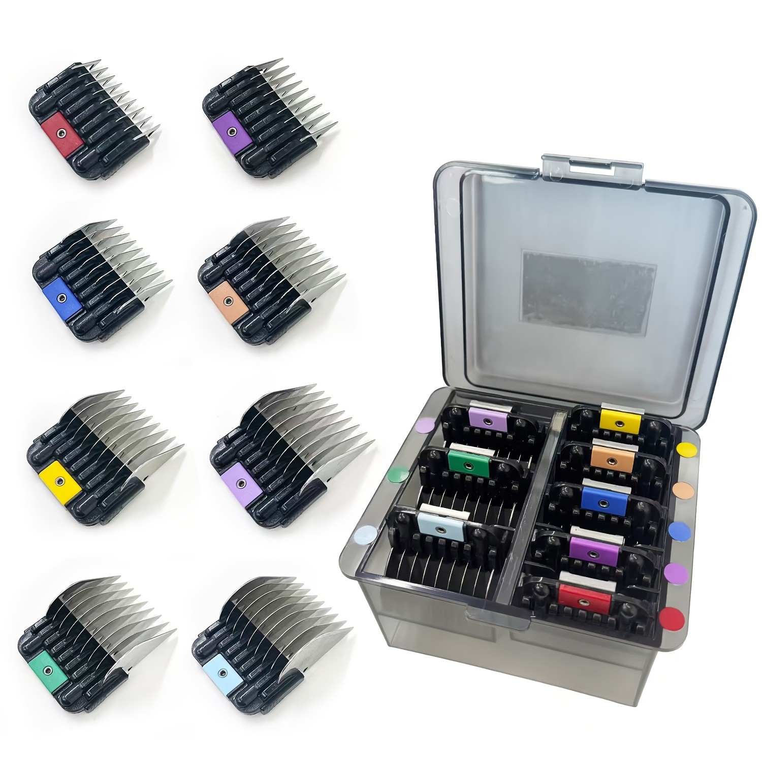 KBDS Professional Stainless Steel Comb Set
