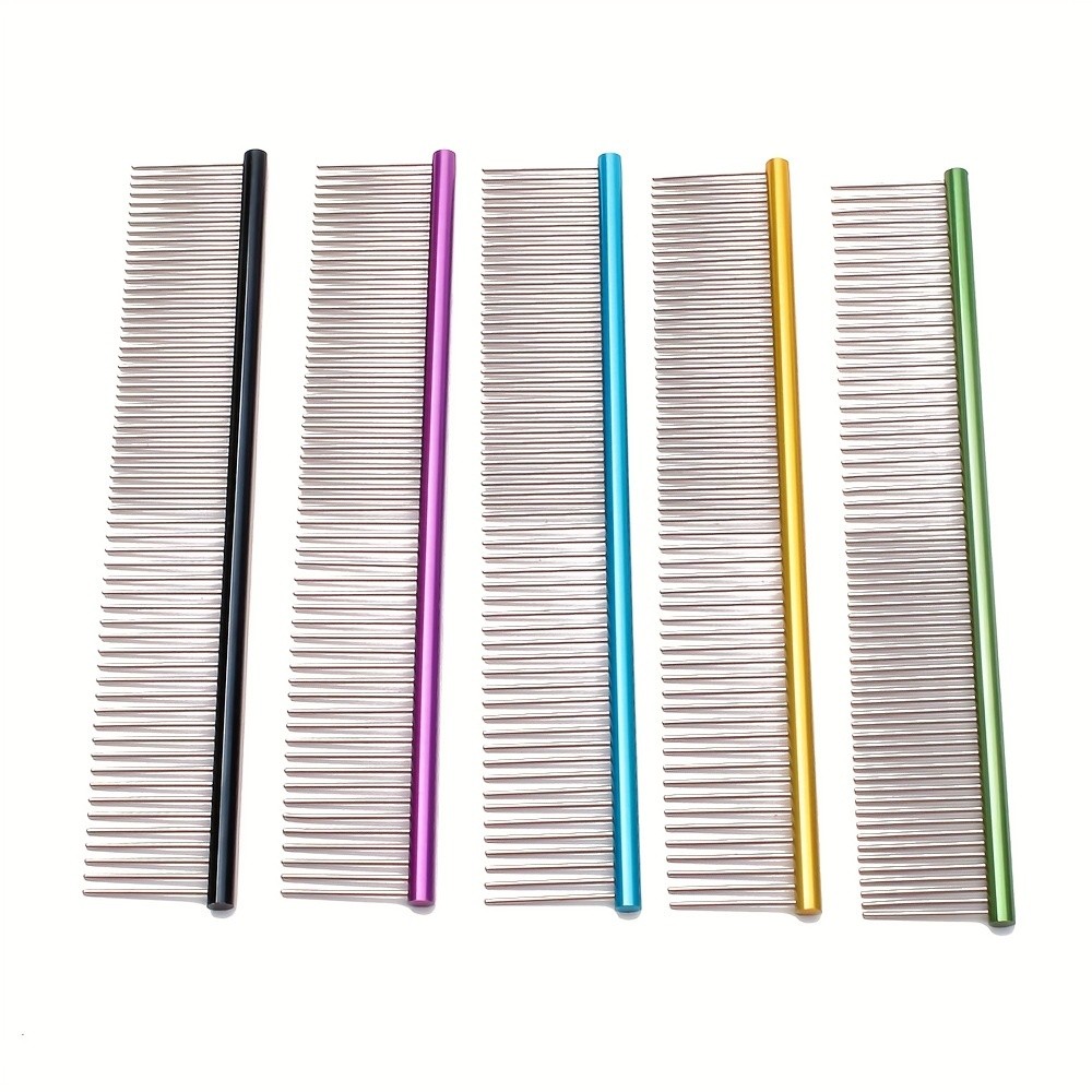 Purple Dragon Aviation Aluminum Pet Grooming Comb
