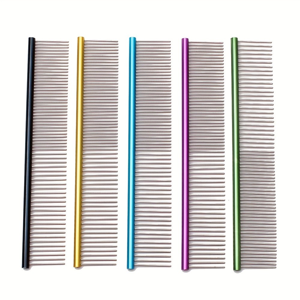 Purple Dragon Aviation Aluminum Pet Grooming Comb