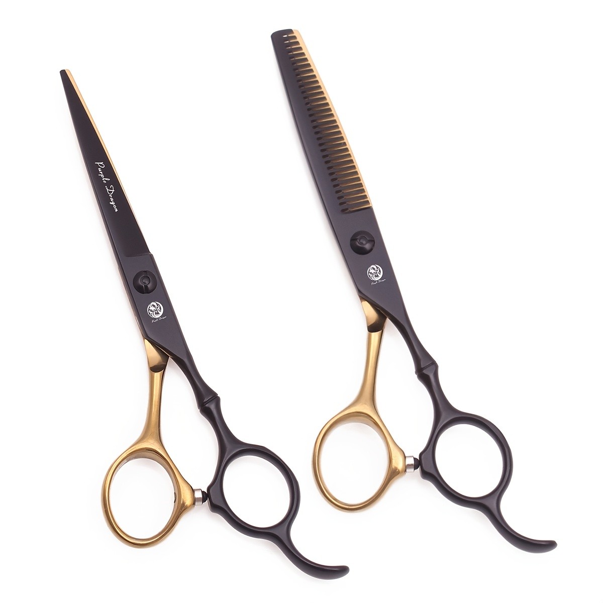 Purple Dragon Japanese Stainless Steel Hairdressing Scissors