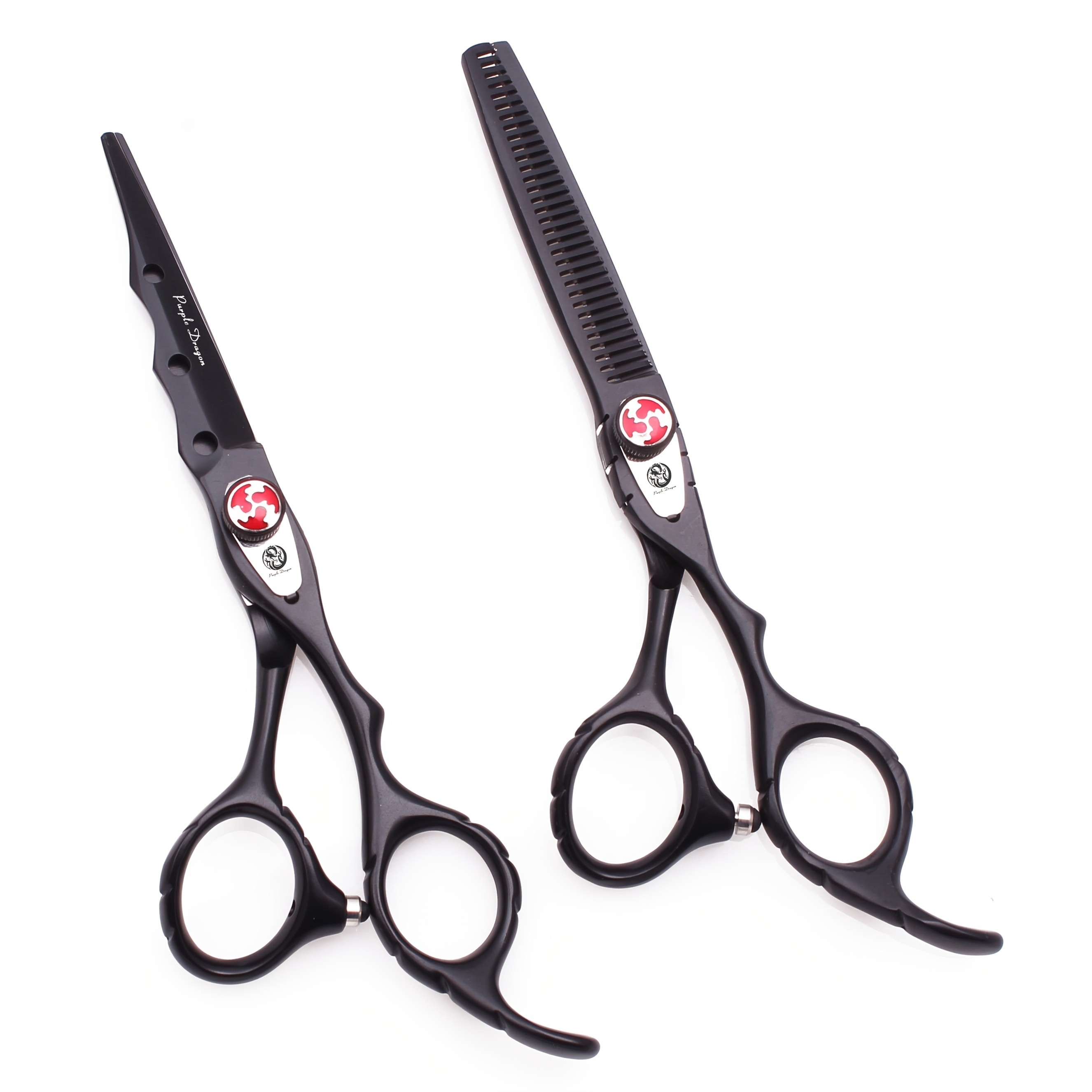 Purple Dragon 2pcs Hairdressing Scissors