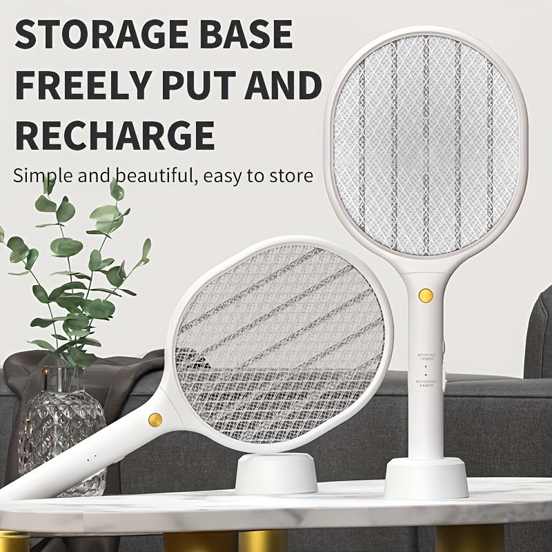 MOOSOO 2pcs Rechargeable Electric Fly Swatter