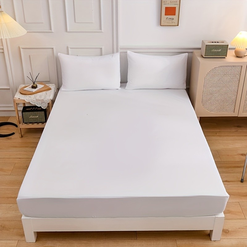 KAFUTI 3pcs Solid Color Bed Sheet Set