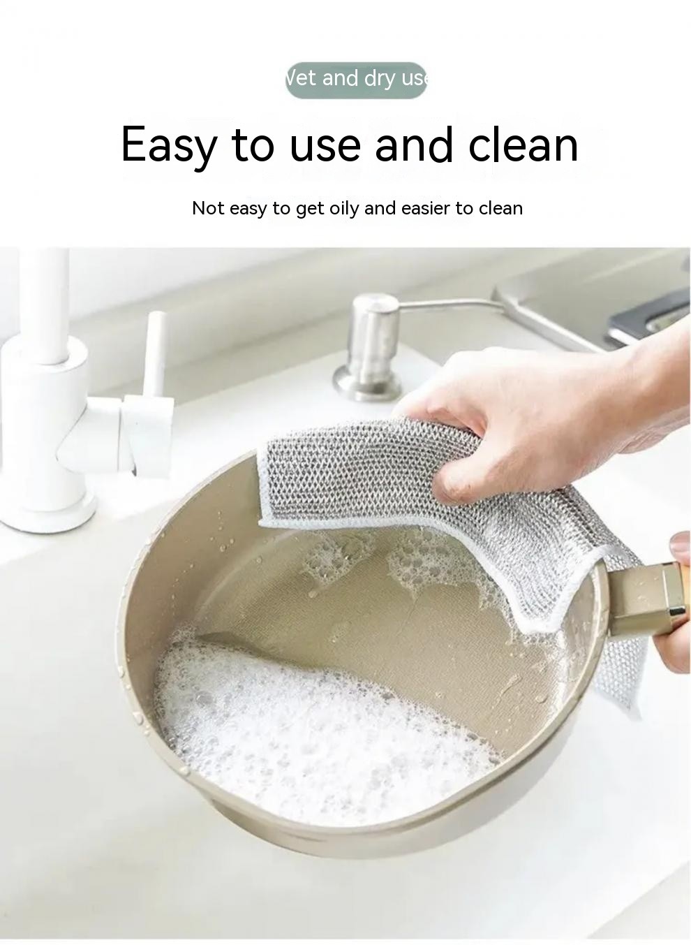 Non Scratch Wire Dishcloth