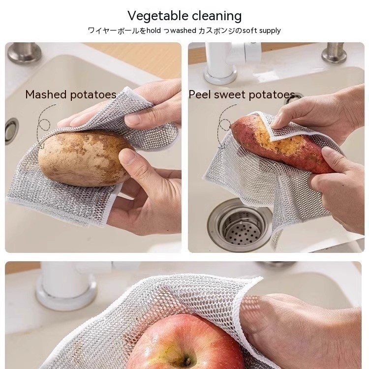 Non Scratch Wire Dishcloth