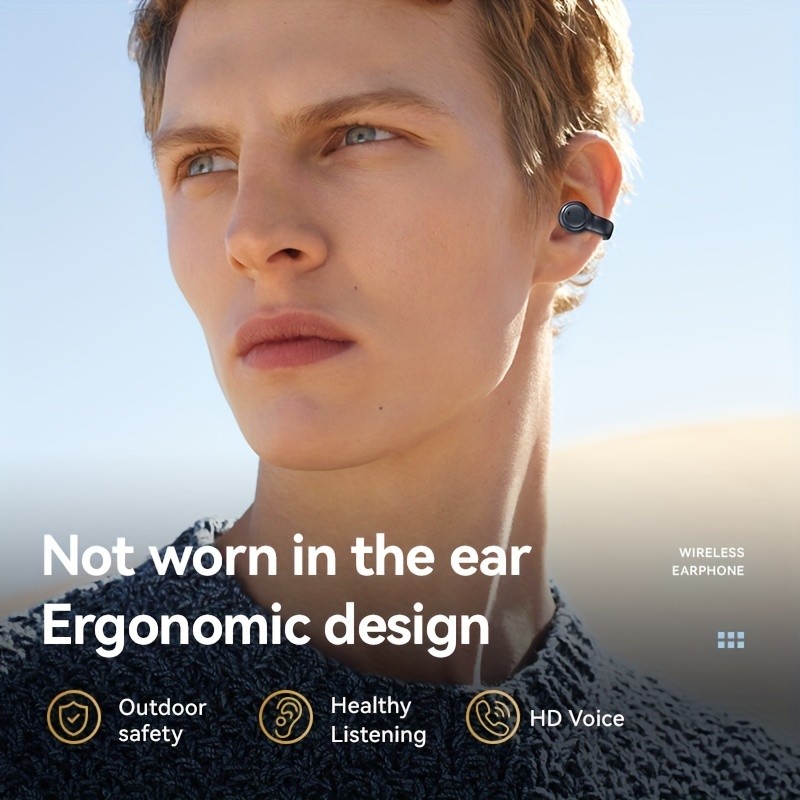 GENAI M47 Earbud Headphones Compact Wireless Earbuds with ANC & Long Endurance