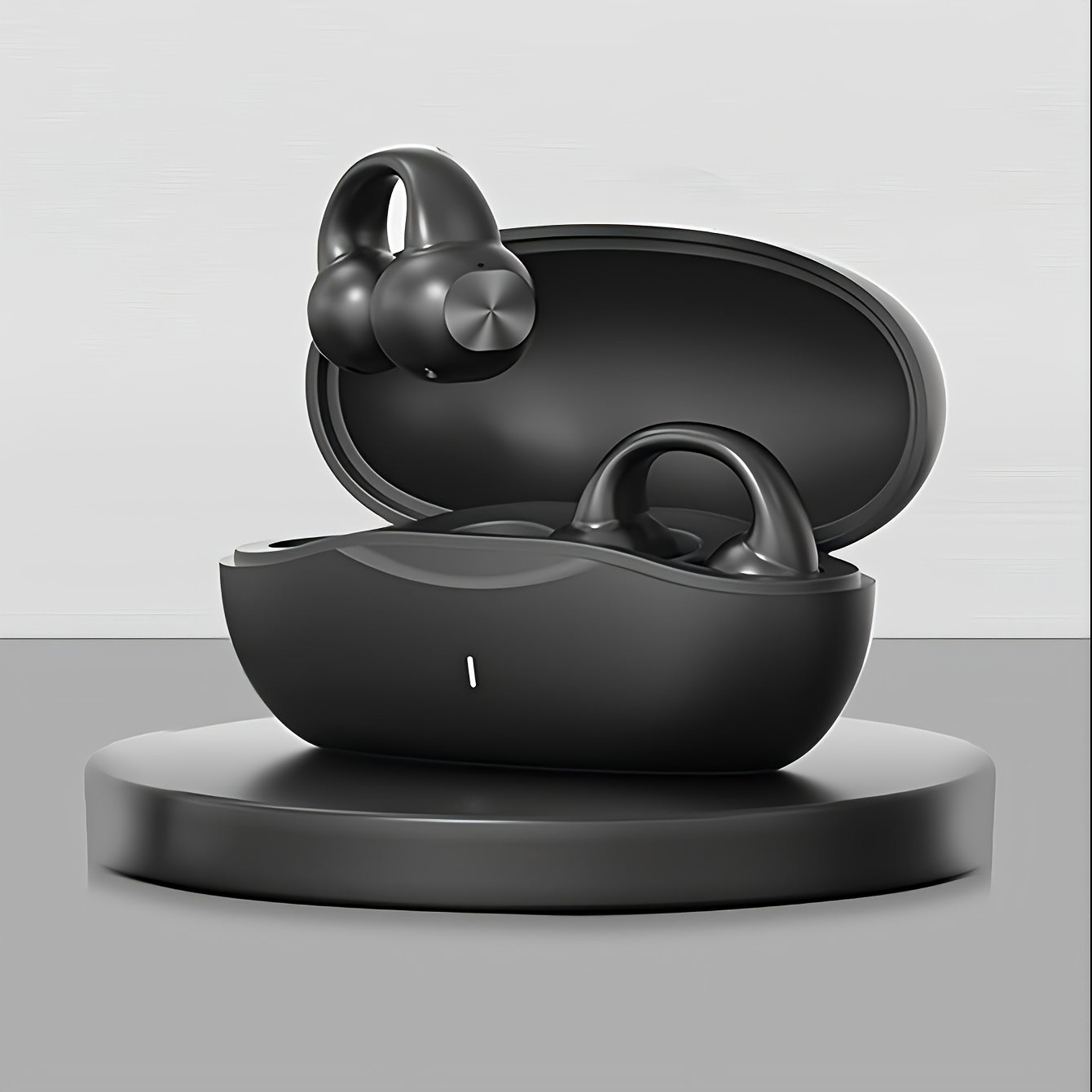 GENAI J01 Wireless Earbuds Open-Ear Clip Headphones with Touch Volume Control