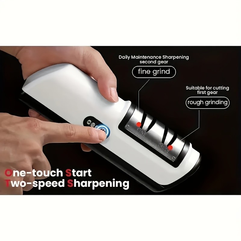 GENAI Professional Electric Sharpening Tool USB-C Fast Charging Precision for Every Blade
