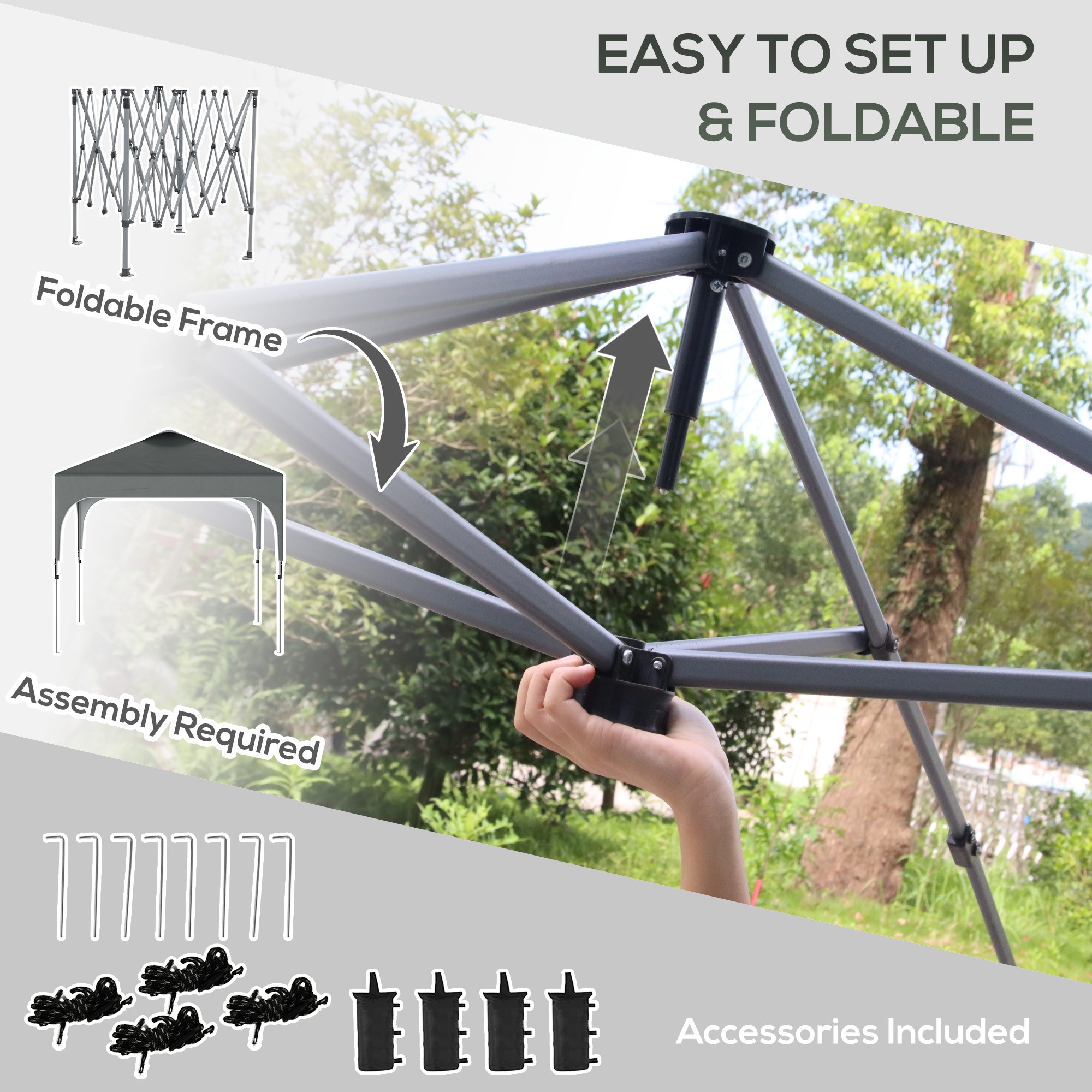 Canopy Tent With Wheeled Carry Bag