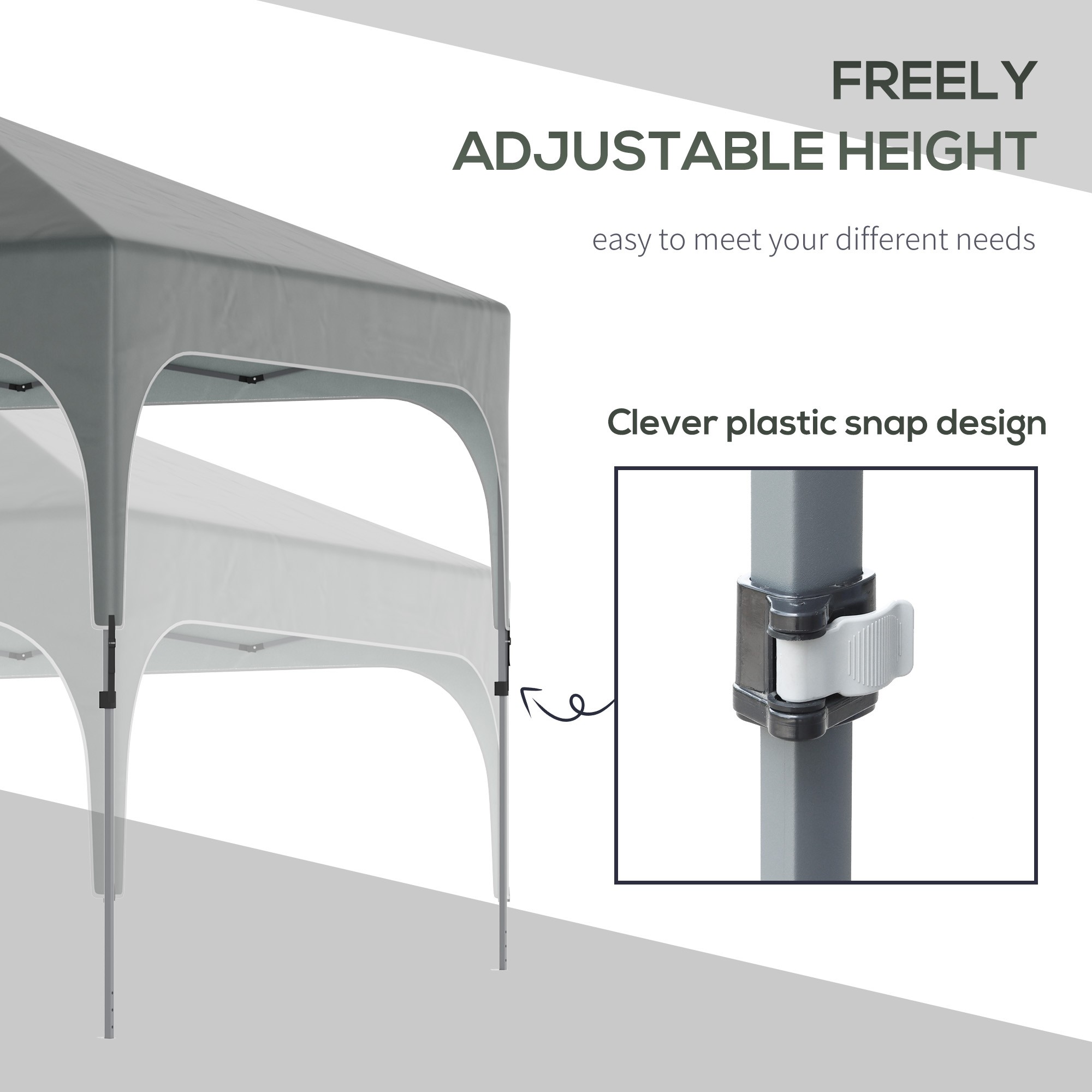 Canopy Tent With Wheeled Carry Bag