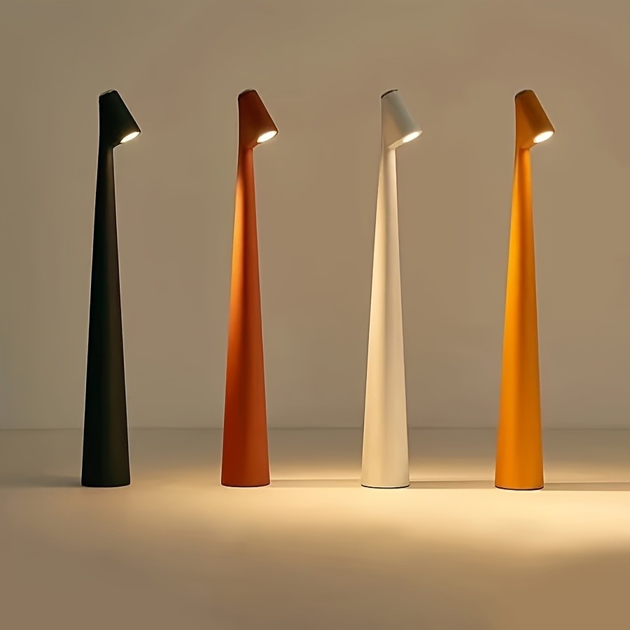 GENAI Rechargeable Cordless LED Desk Lamp Portable, Modern & Effortlessly Bright Anywhere
