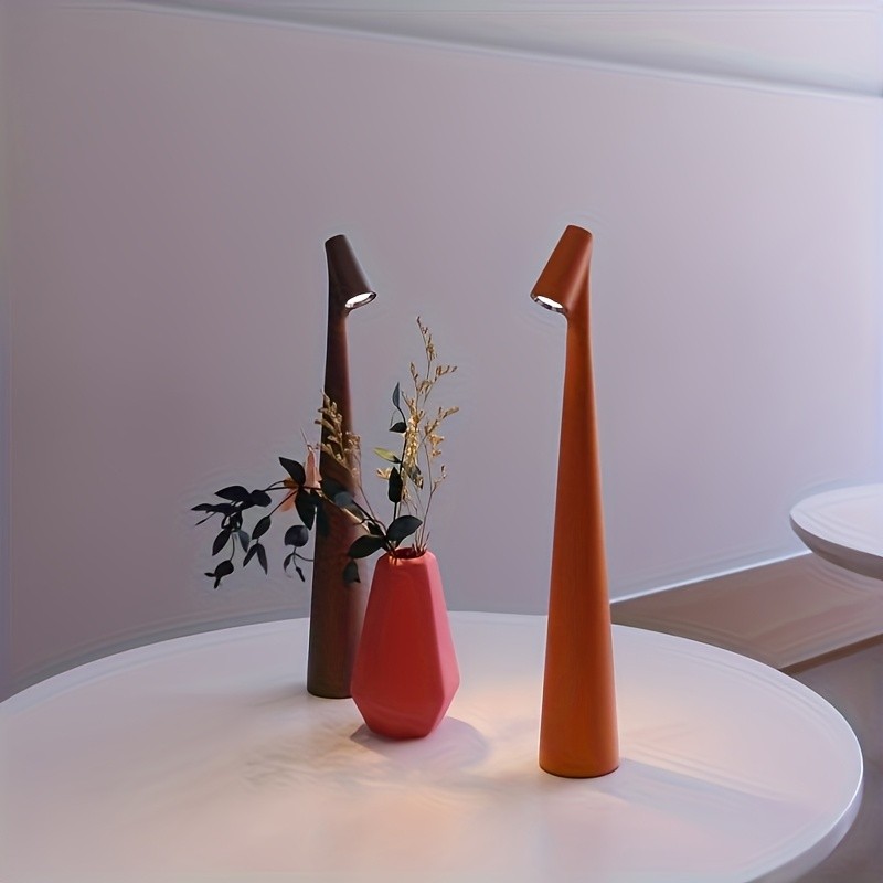 GENAI Rechargeable Cordless LED Desk Lamp Portable, Modern & Effortlessly Bright Anywhere
