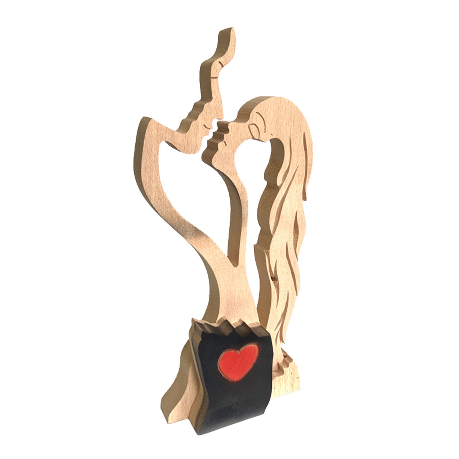 Love Eternal Wood Ornament