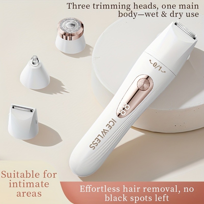 GENAI Multifunctional Shaver for Men & Women USB Rechargeable Grooming Power Anywhere