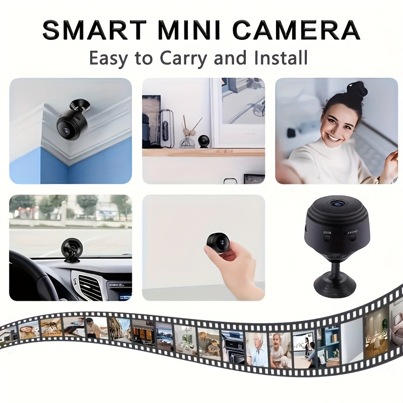 GENAI Wireless WiFi Security Camera Compact 480P HD Protection for Every Kiwi Home