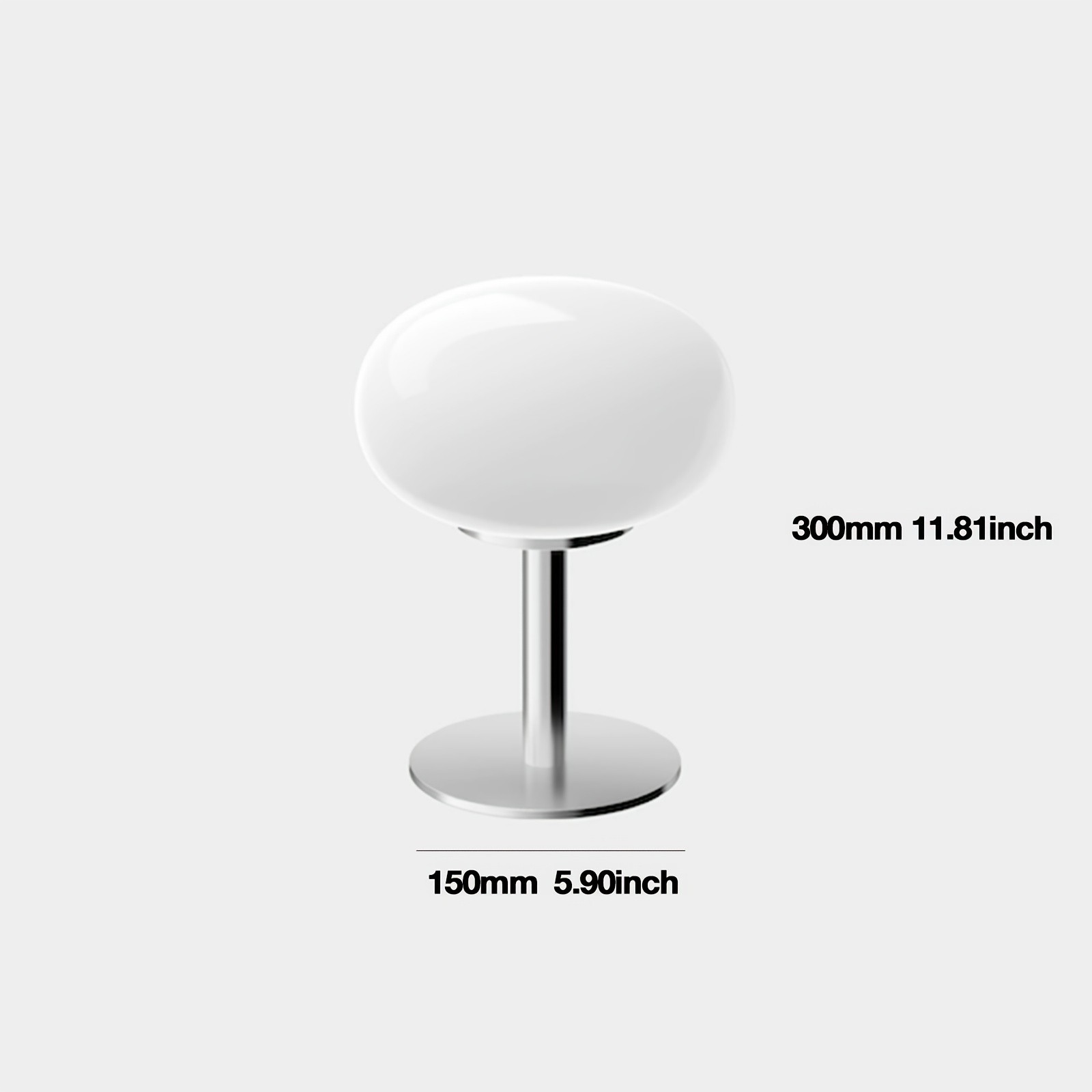 GENAI Murano Glass Table Lamp  Dimmable USB Ambient Lighting for Modern Kiwi Spaces