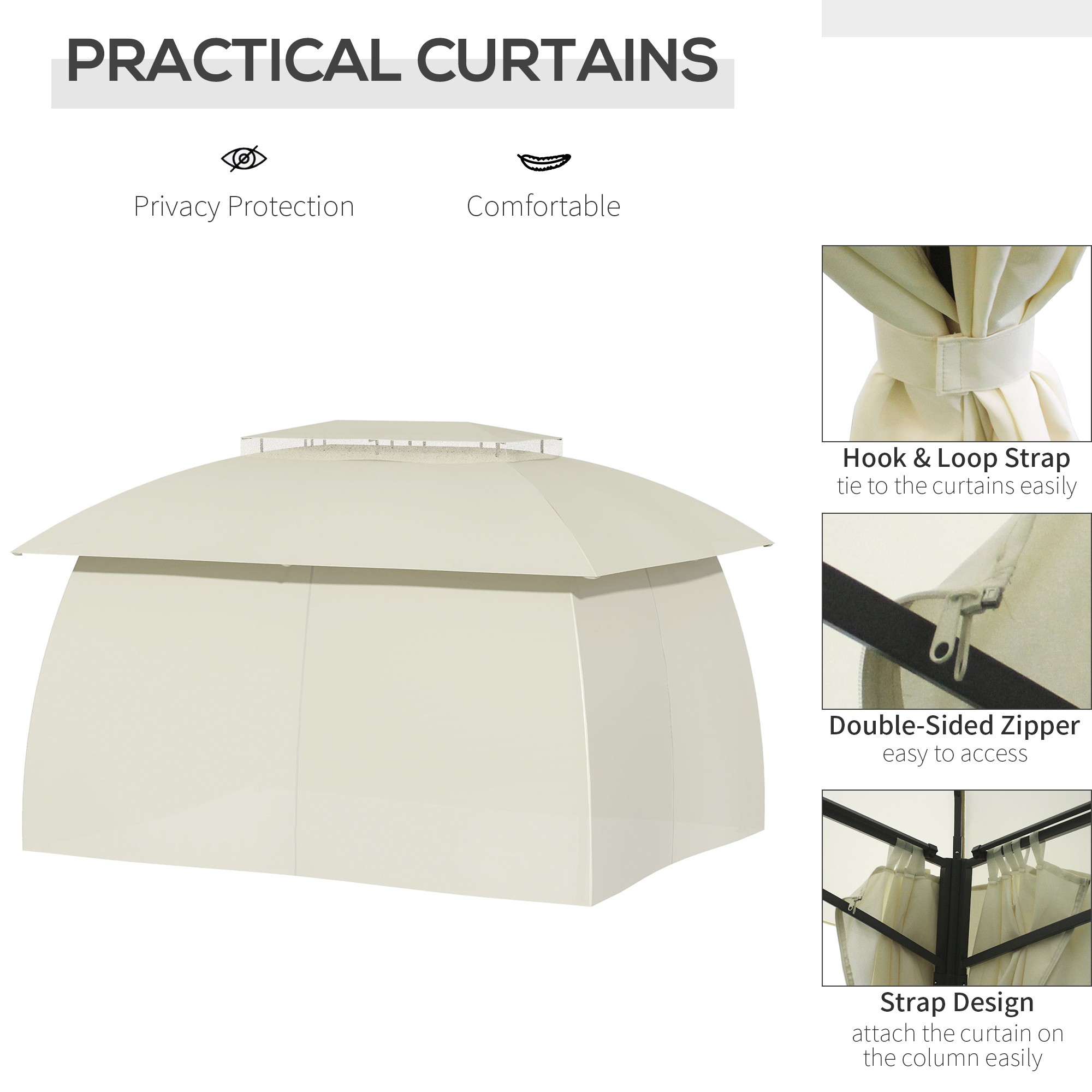 Canopy With Screen Sides