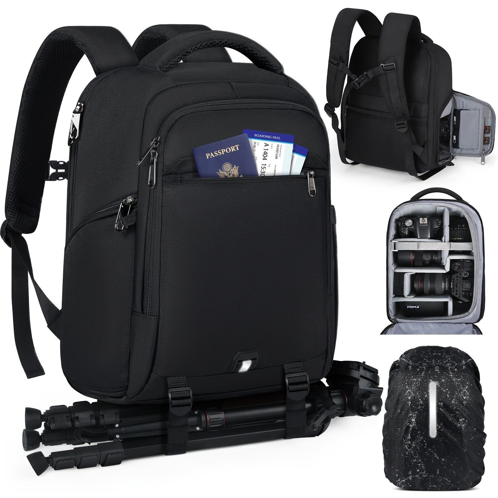 RAINSMORE Camera Backpack Professional Protection for Photographers on the Move