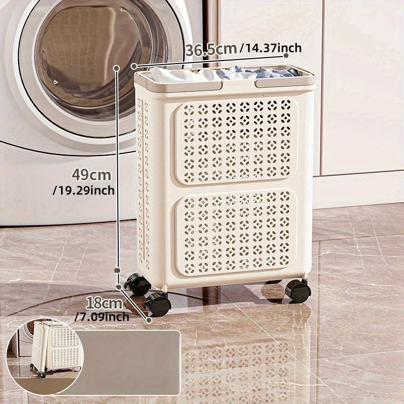 COIZYZZL Folding Hanging Hamper