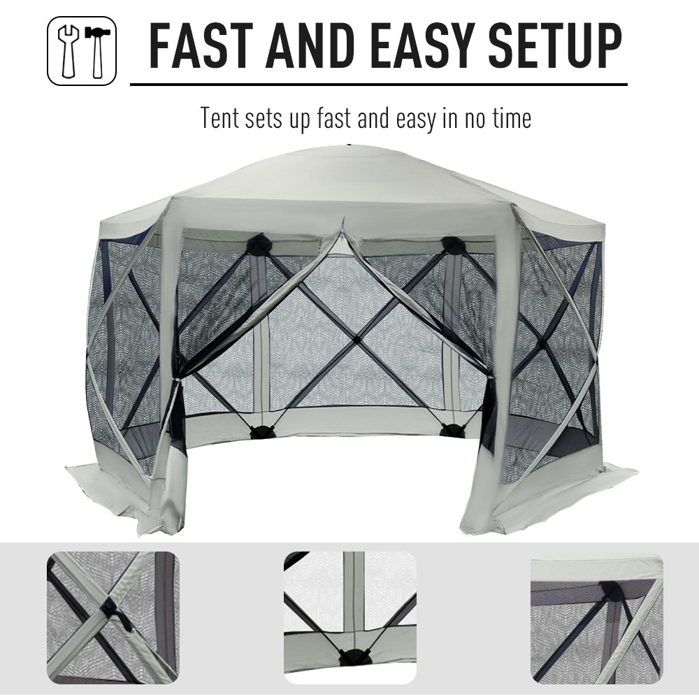 Gazebo With Mosquito Netting