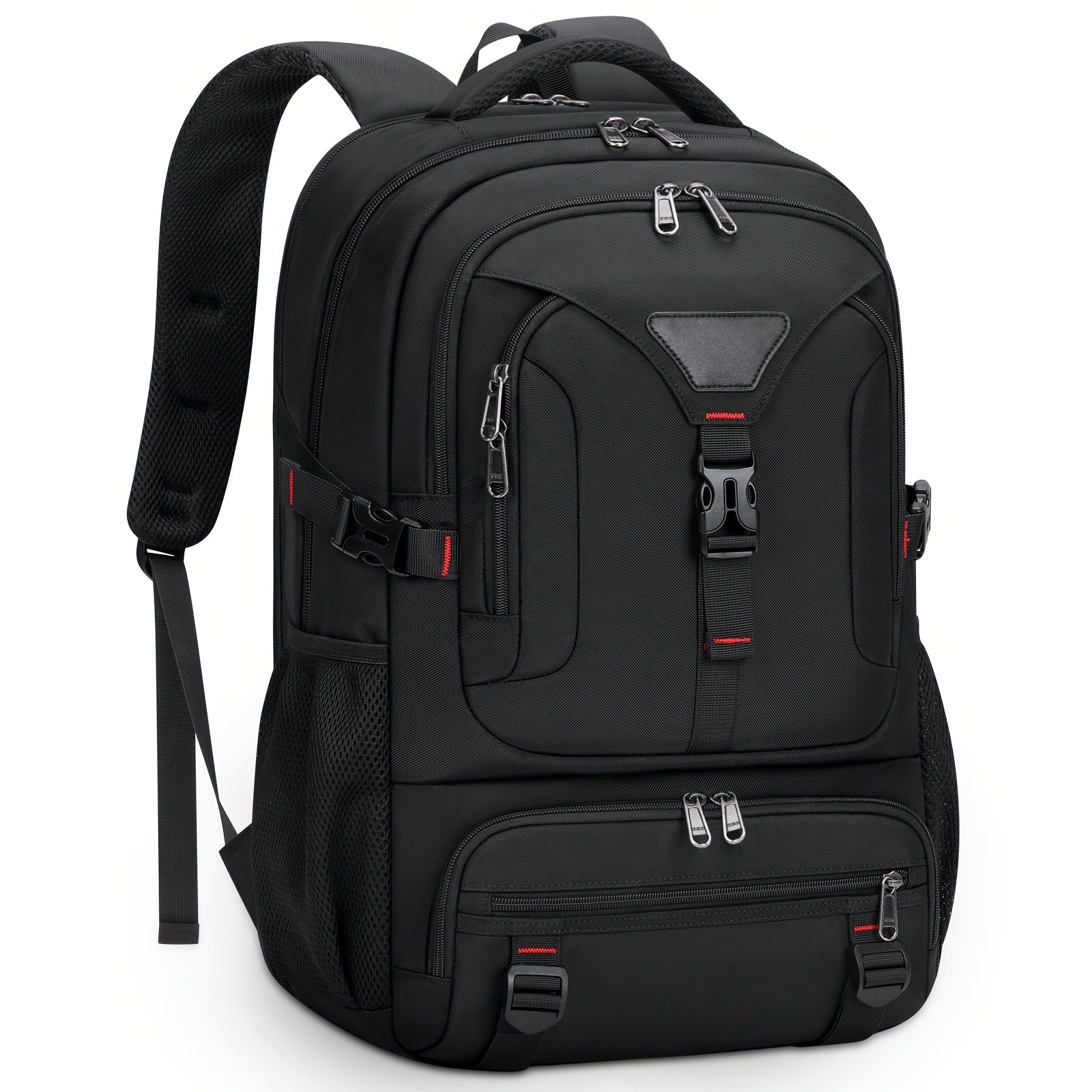 NUBILY 17.3-Inch Mens Laptop Backpack 50L Sleek Travel Pack for Work, College & Business