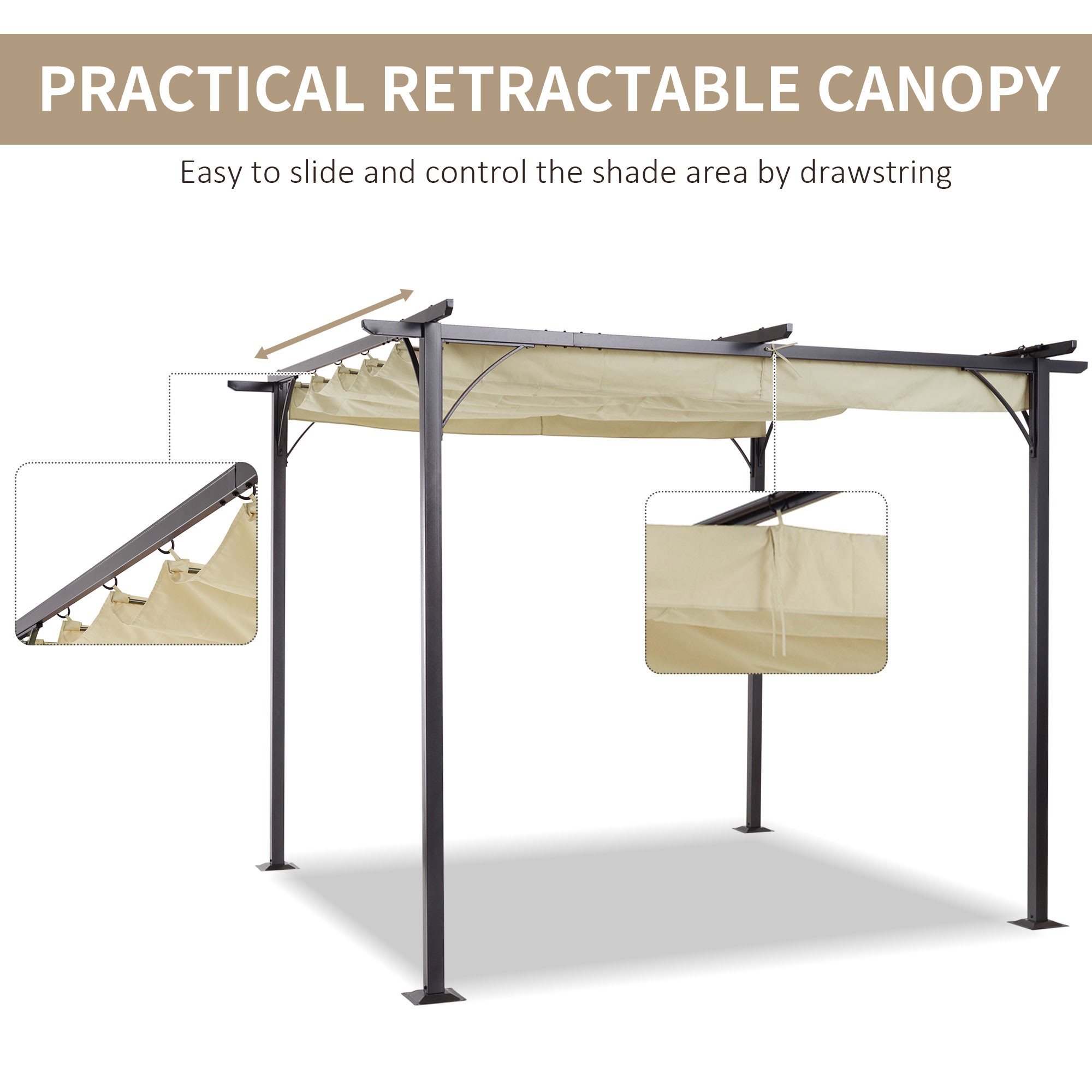 Outdoor Pergola Canopy