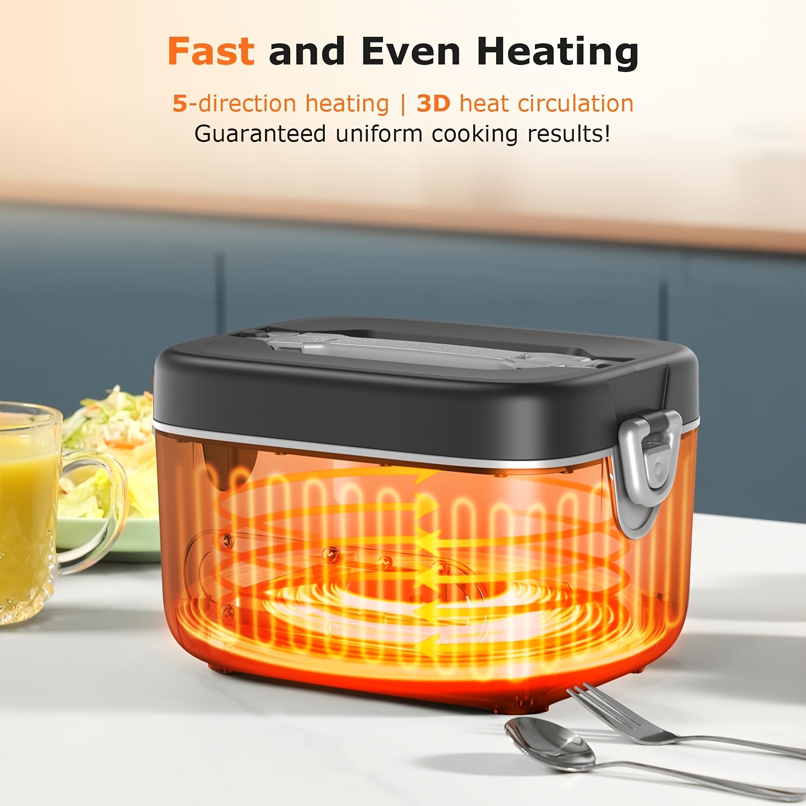 1.2L Cordless Lunch Box with 12000mAh Battery