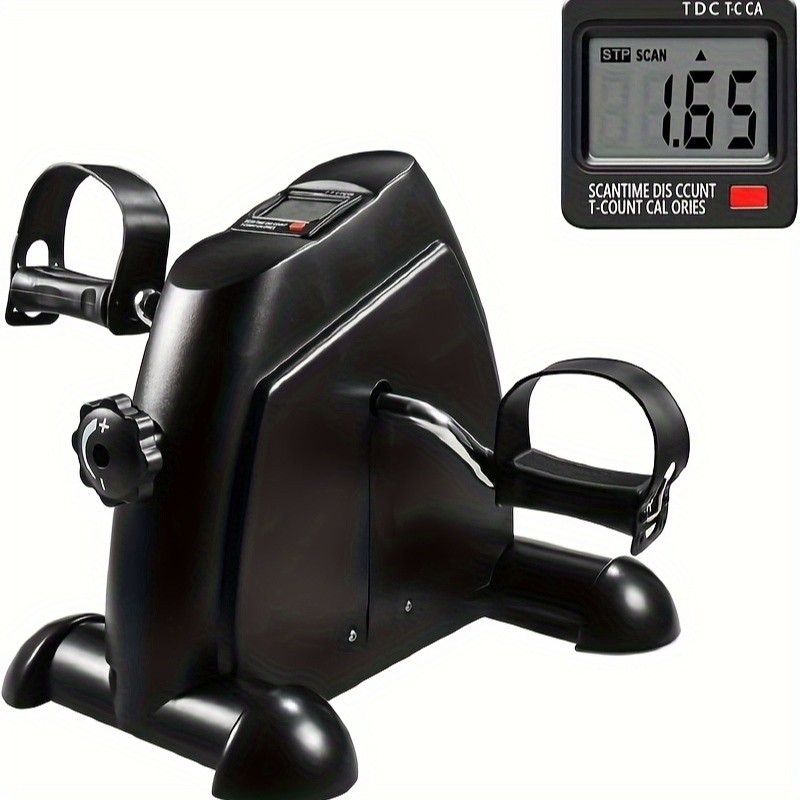 Portable Mini Exercise Bike with LCD Monitor