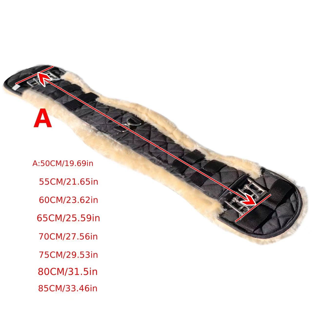 TGW RIDING Equestrian Dressage Girth  Plush Comfort, Stable Performance & Premium Horse Protection