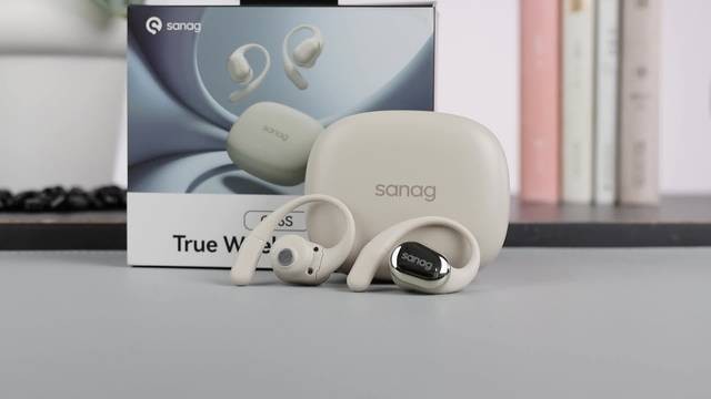 SANAG C16S TWS Wireless Earbuds HiFi Open-Back Sound, Smart Touch Control & All-Day Comfort