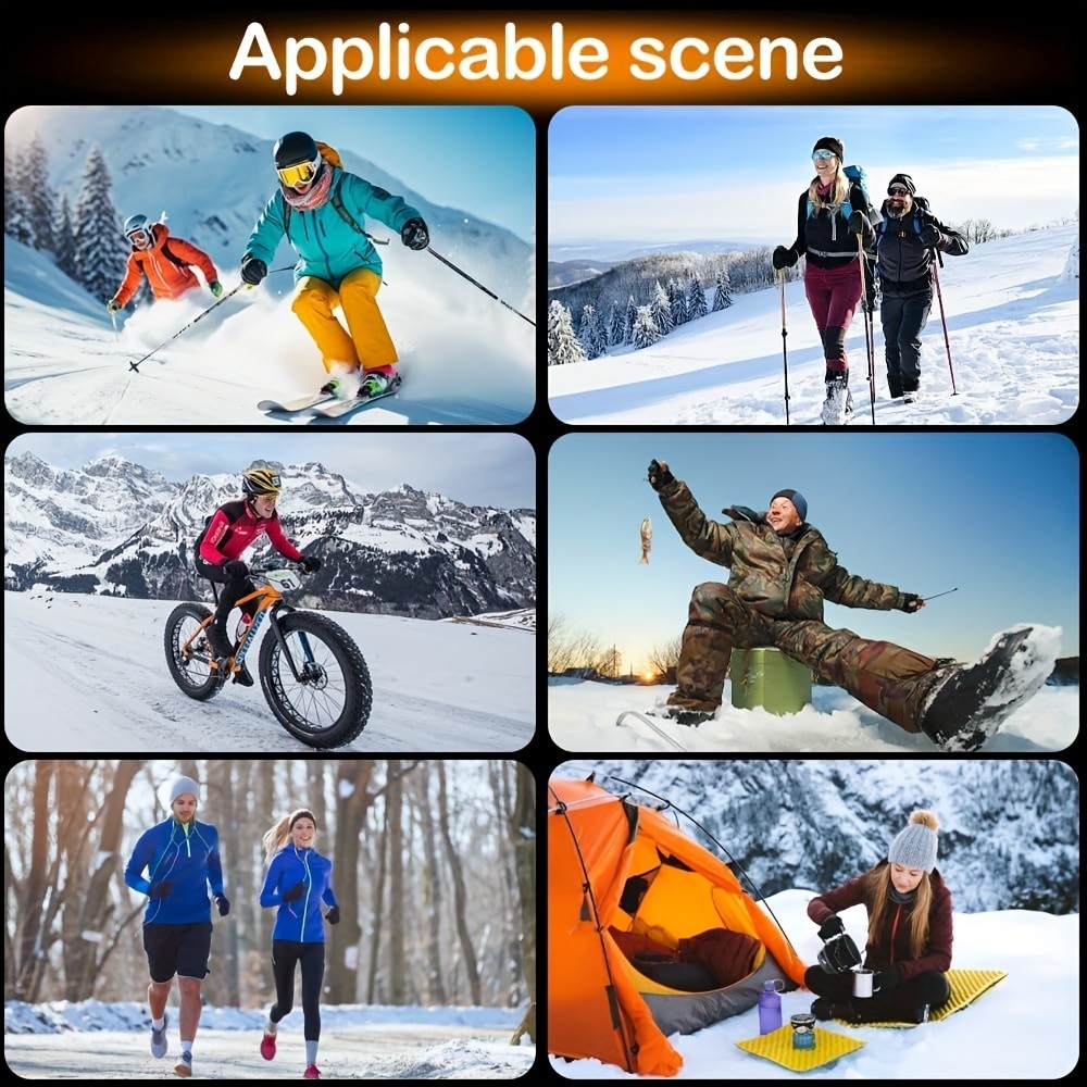 Unisex Heated Gloves: Adjustable Temperature, USB Rechargeable Warmth for NZ Winter Outdoor Life