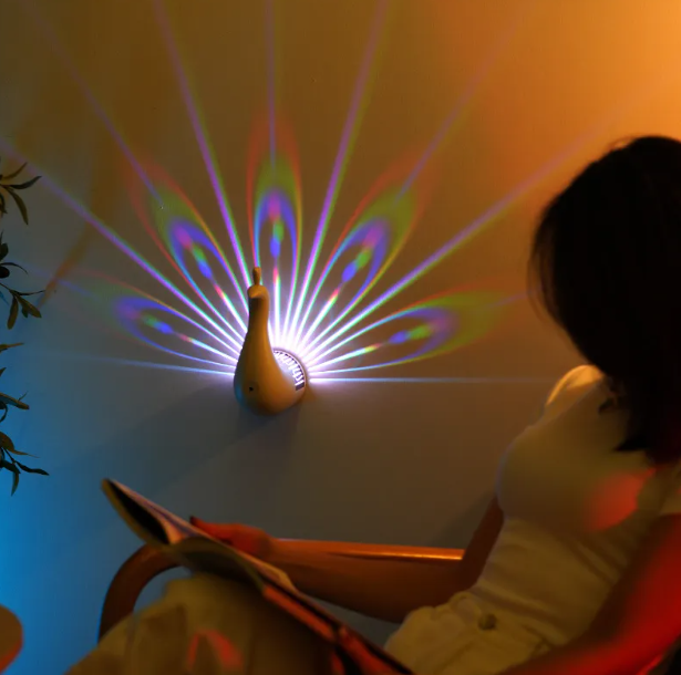 Peacocks Wall Lamp