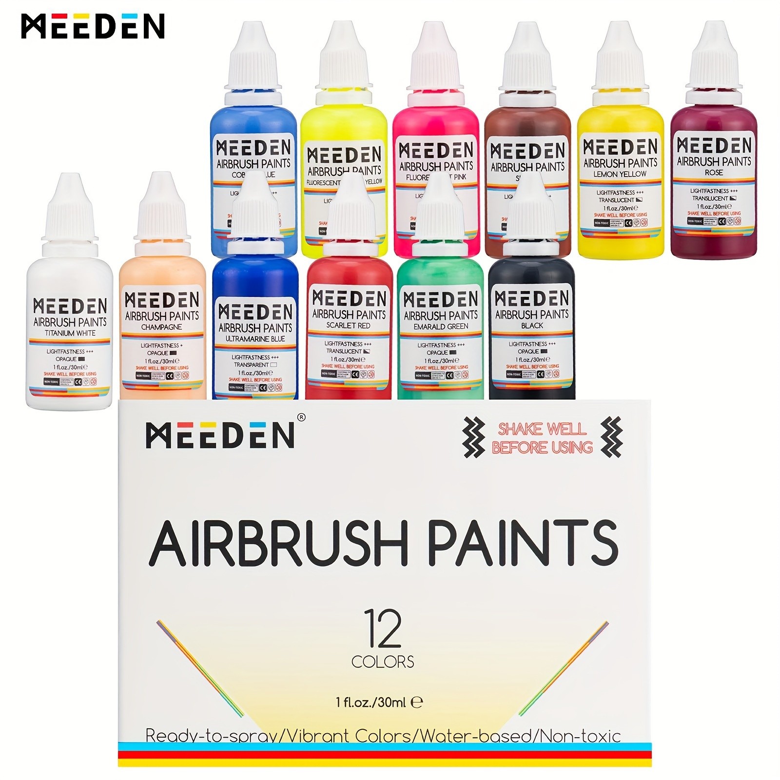 MEEDEN Airbrush Painting Kit