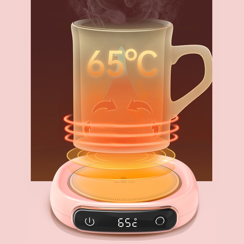 Coffee Mug Warmer Smart Heating Coaster for Constant Temperature and Thermal Insulation