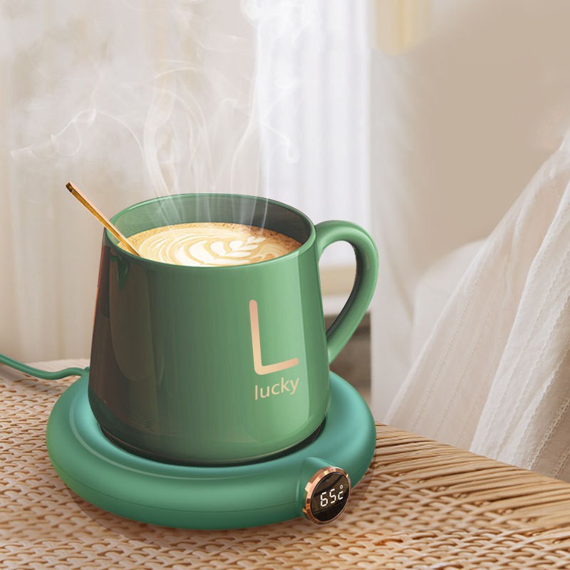 Coffee Mug Warmer  Smart Heating Coaster for Constant Temperature and Thermal Insulation