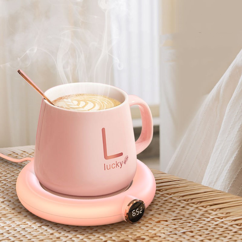 Coffee Mug Warmer Smart Heating Coaster for Constant Temperature and Thermal Insulation