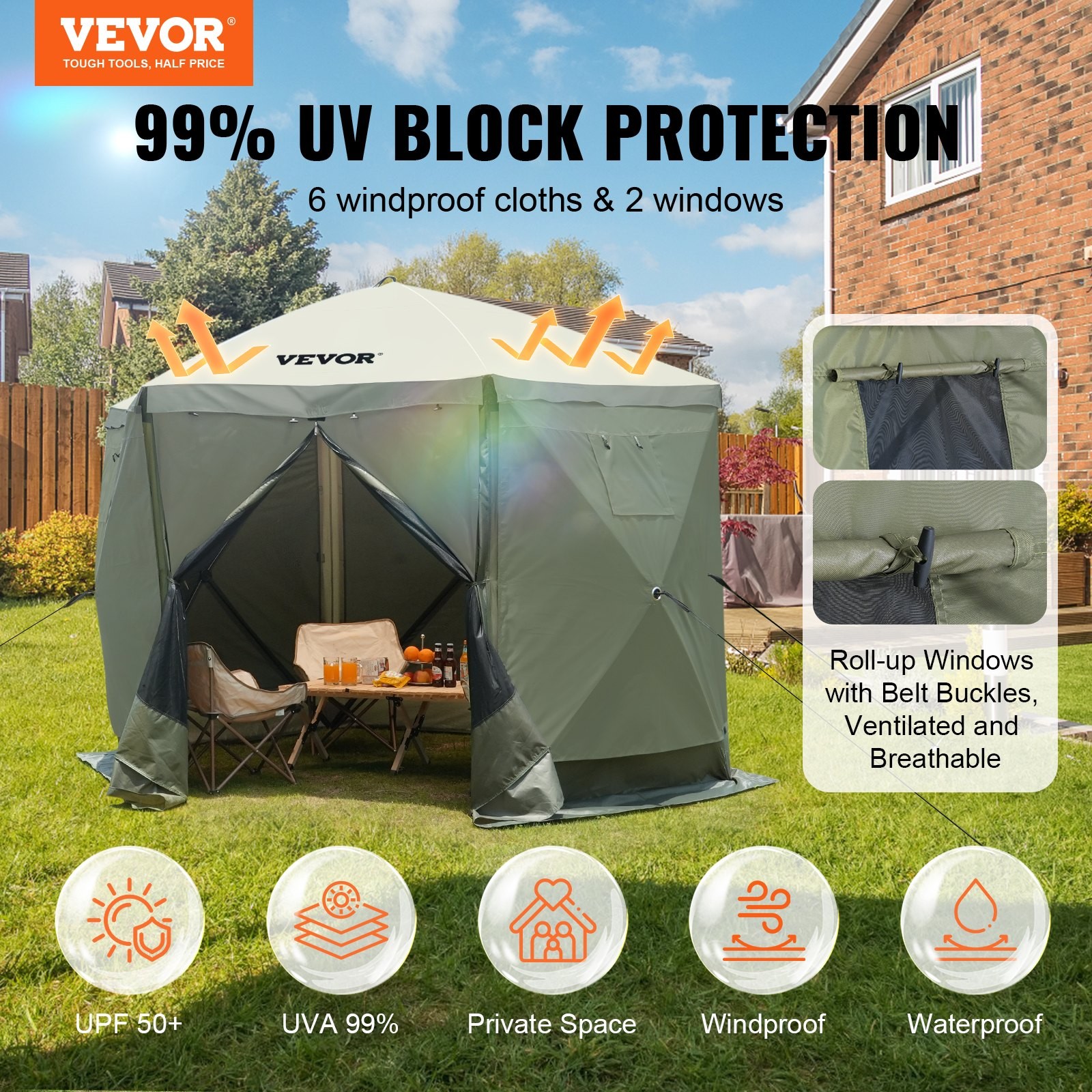 Canopy Tent With Mosquito Netting