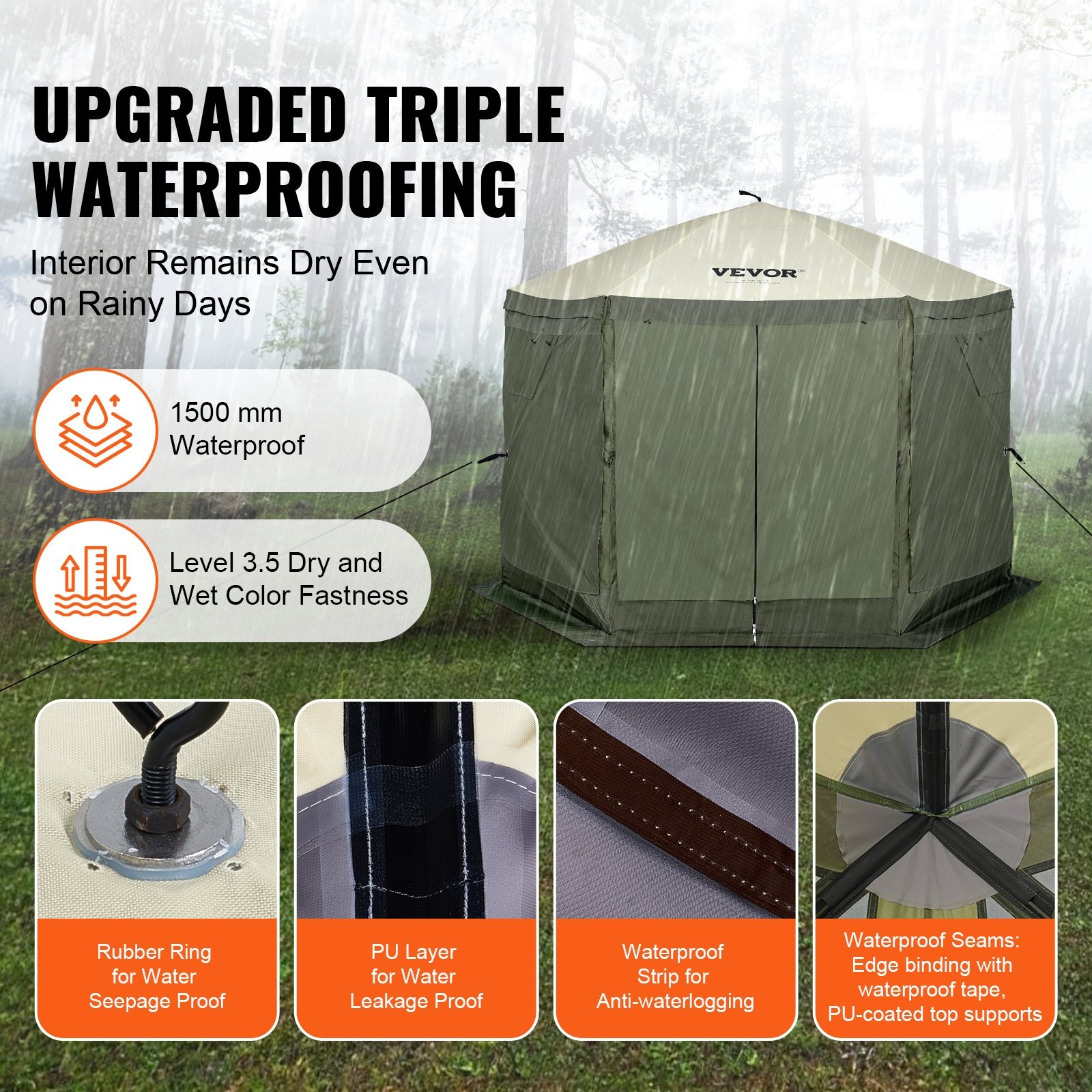 Canopy Tent With Mosquito Netting