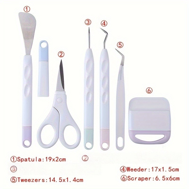 6pcs Craft Vinyl Weeding Tools Set