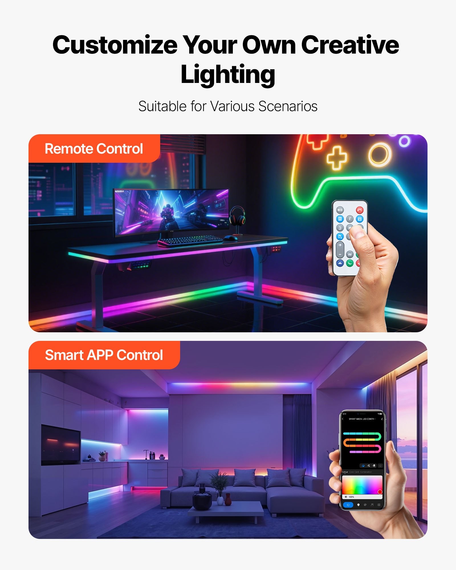 Neon Strip Lights