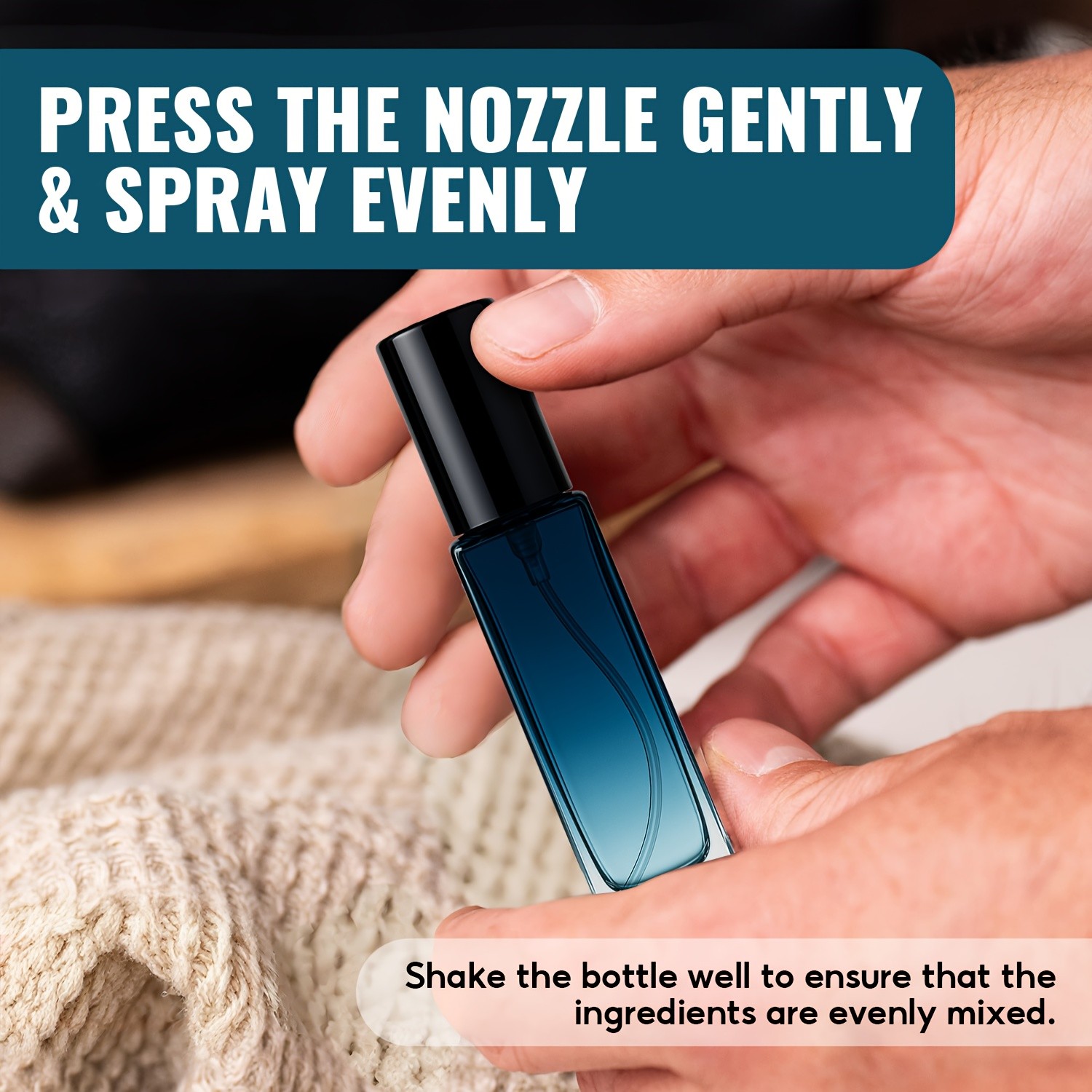 SUMAX Mens & Womens Citrus Deodorizing Fragrance Spray Long-Lasting Fresh Citrus Aroma in a Sleek Travel Bottle