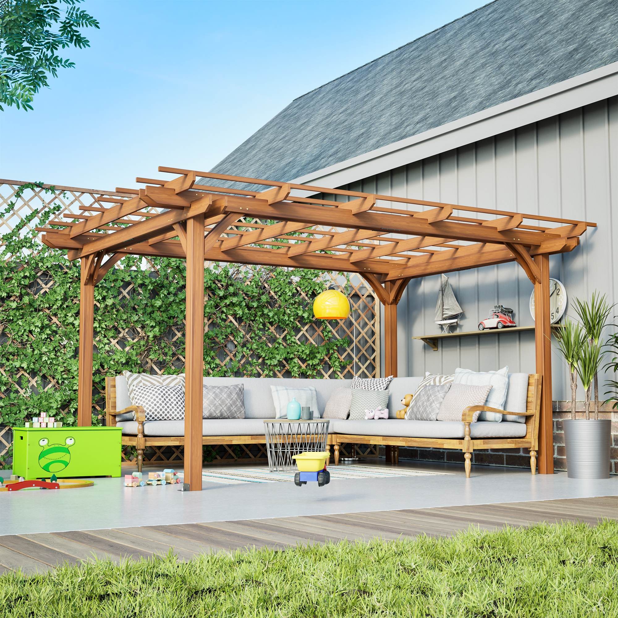 Wood Gazebo
