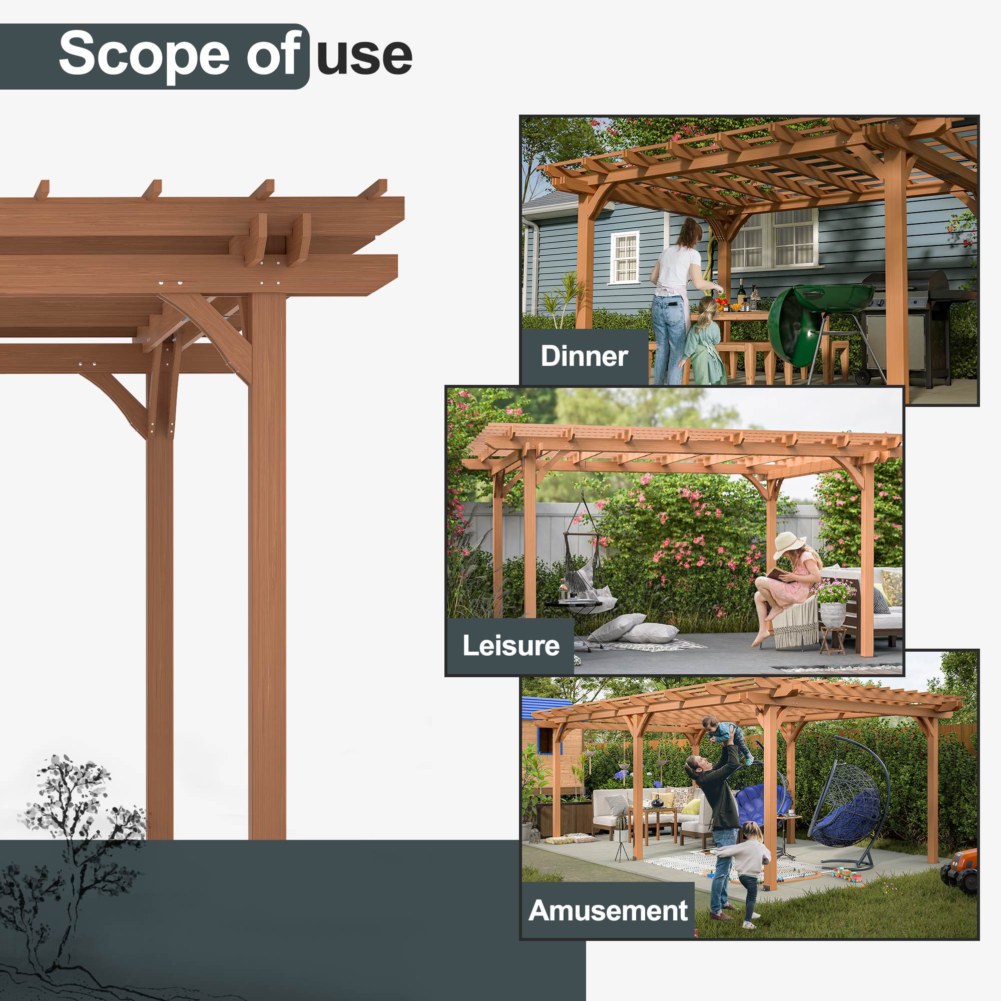 Wood Gazebo