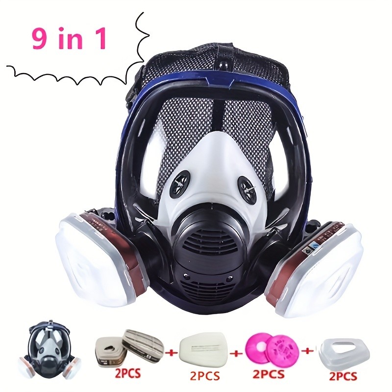 Silicone Full Face Respirator Mask