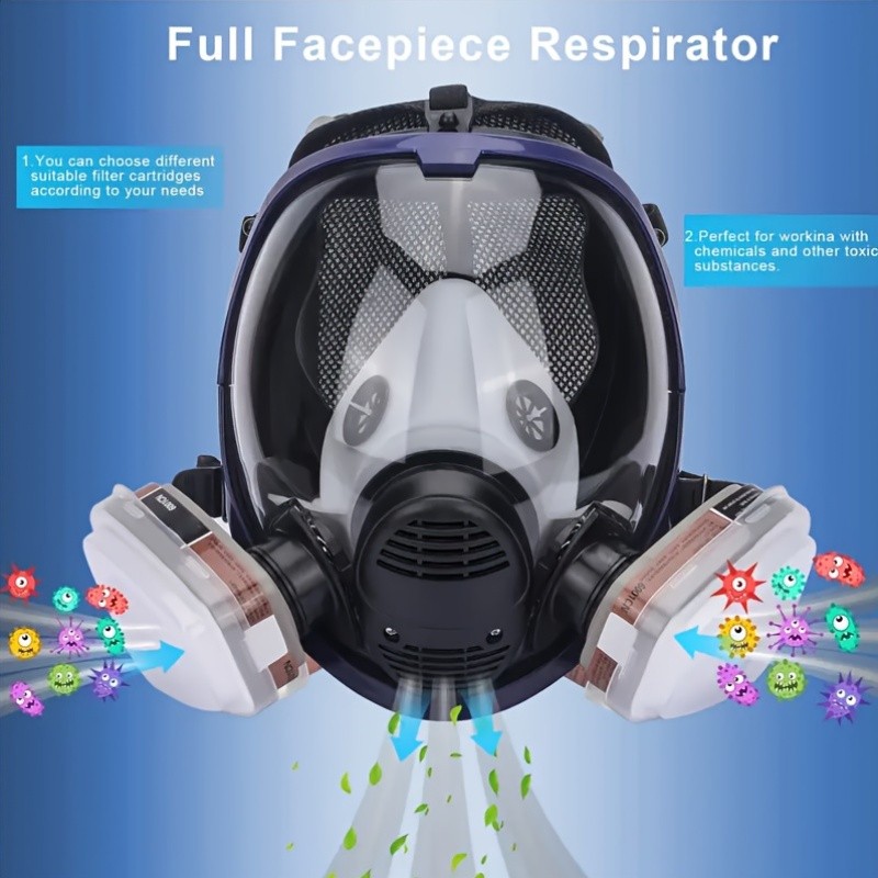 Silicone Full Face Respirator Mask