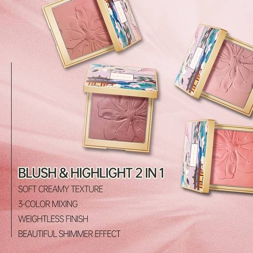 CATKIN Baked Blush Powder  Long-Lasting Glow with a Soft Touch Description