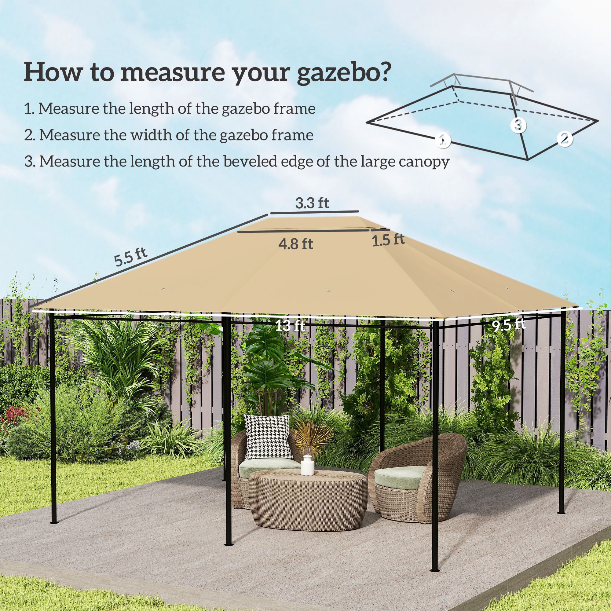 Gazebo Canopy Replacement